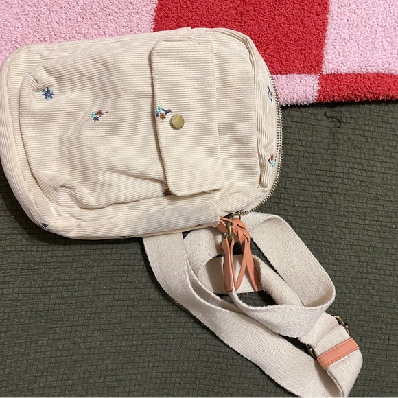 CROSSBODY CORDUROY BAG - Picture 1 of 1